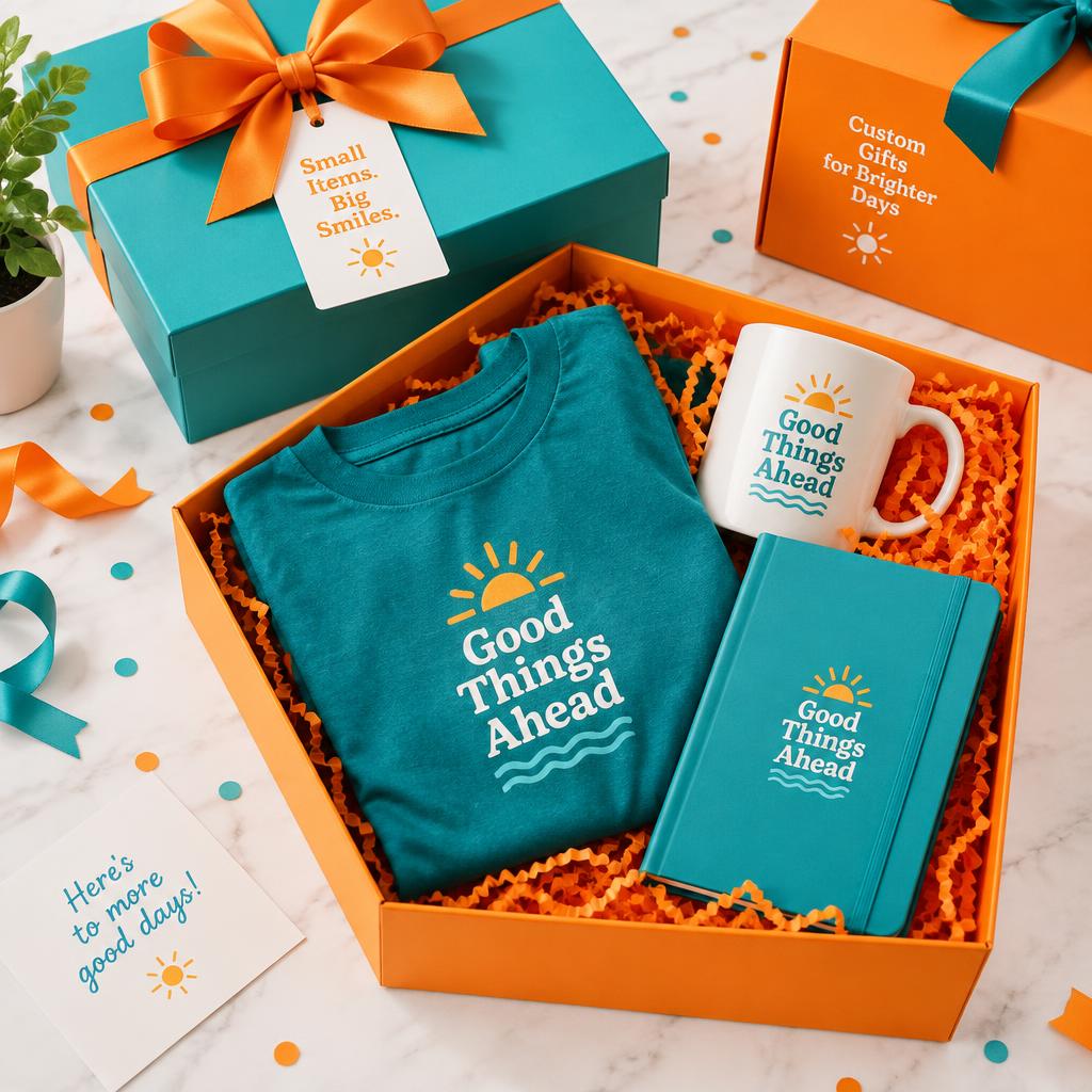 Cajas de regalo con productos personalizados