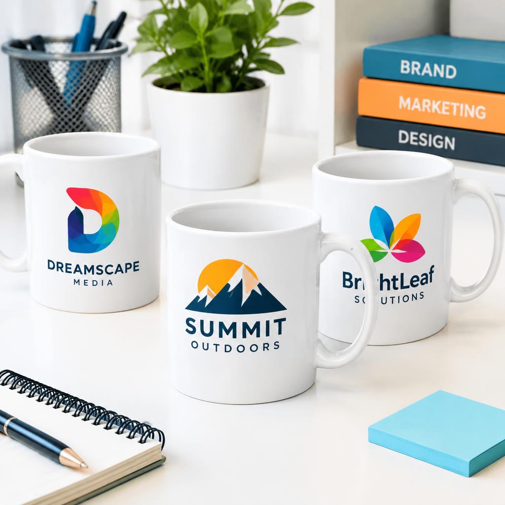 Tazas personalizadas con logos de empresa